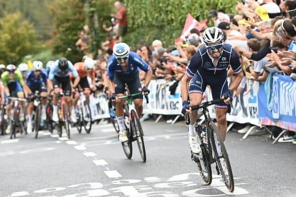 The Men's race in the UCI 2023 Road World Championships will pass through Falkirk district in August. Pic: Alex Broadway/SWpix.com