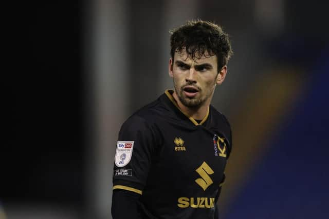 Matt O'Riley is reportedly set to join Celtic from MK Dons. (Photo by Matthew Ashton - AMA/Getty Images)