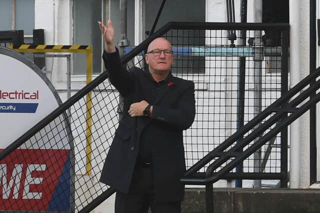 Jim Duffy has been dismissed by Ayr United.