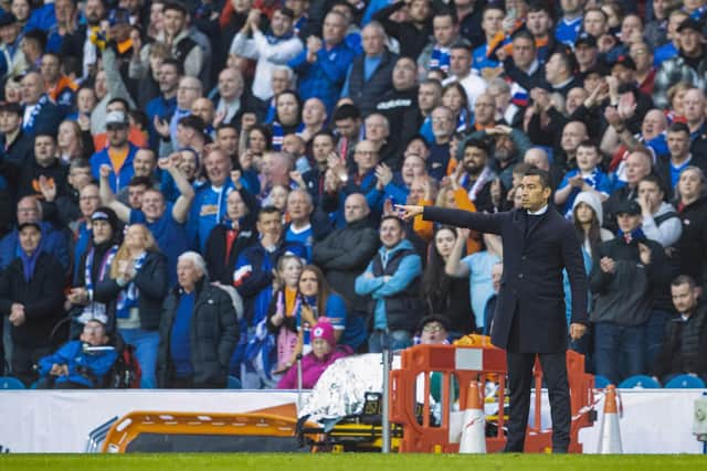 Rangers manager Giovanni van Bronckhorst expects a big support in Seville. (Photo by Alan Harvey / SNS Group)