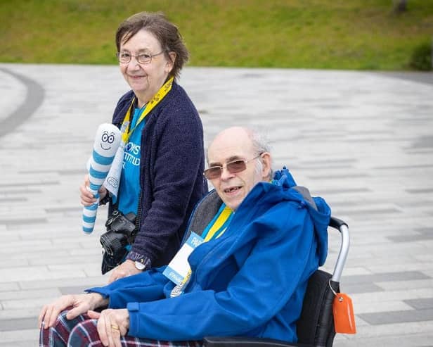 Fiona and Martin Purchase from Carluke have already signed up to take part.