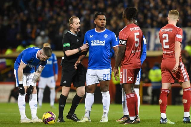 Aberdeen captain Anthony Stewart has revealed which Rangers striker he would rather face.  (Photo by Craig Foy / SNS Group)