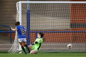 Arnot is a constant goal threat for Malky Thomson's side. (Photo by Craig Williamson / SNS Group)