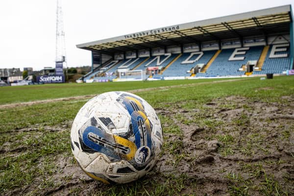 The original match between Dundee and Rangers at Dens Park was postponed due to a waterlogged pitch. 