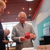 Prince Charles, visiting the Royal Mint in 2017. The new King's image will eventually appear on newly minted coins (photo: Getty Images)