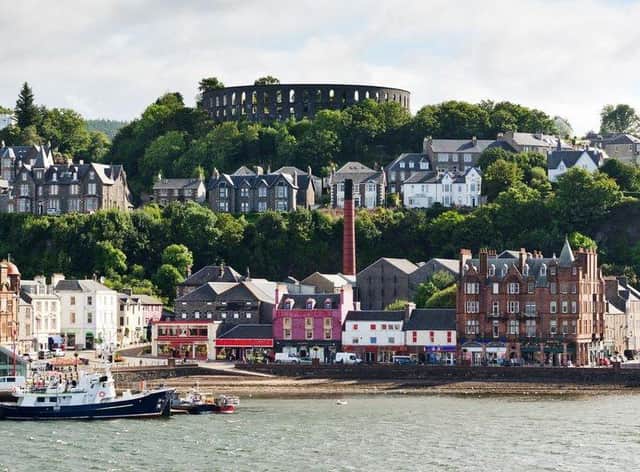 The Gateway to the Isles: Oban is a popular seaside holiday destination.
Pic: Shutterstock