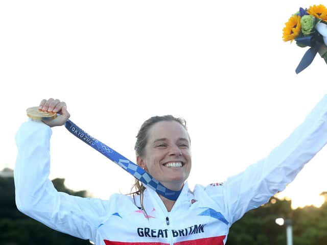 Hannah Mills of Team Great Britain. Photo: Clive Mason/Getty Images
