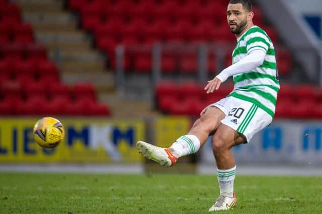 Cameron Carter-Vickers in on a season-long loan at Celtic from Tottenham Hotspur with an option-to-buy clause in the contract. (Photo by Rob Casey / SNS Group)