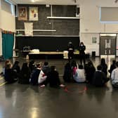 Dentists speak to P7 pupils