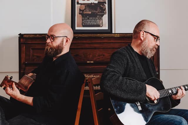 Findlay Napier and Boo Hewerdine will be joined by Louis Abbott. Pic: Elly Lucas