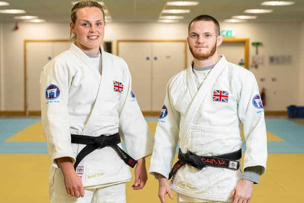 Rachel Tytler and David Ferguson have been named in Scotland's 11-strong judo squad for this year's Commonwealth Games in Birmingham this August (Photo: Louise Mallan)