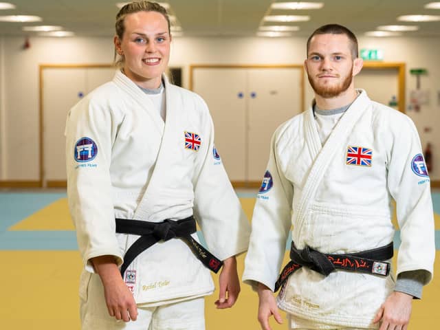 Rachel Tytler and David Ferguson have been named in Scotland's 11-strong judo squad for this year's Commonwealth Games in Birmingham this August (Photo: Louise Mallan)