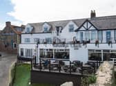 The new terrace at the Bamburgh Castle Inn (photo: Tracey Bloxham)