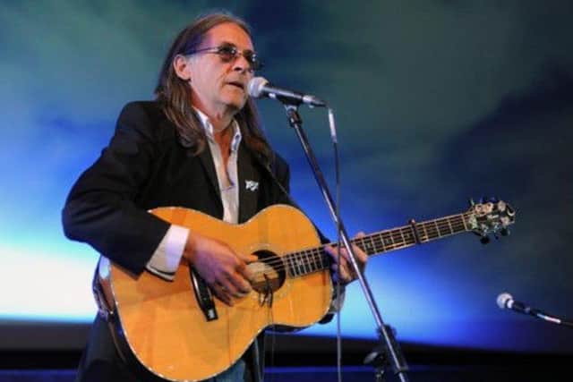 Dougie MacLean, best known for his epic anthem Caledonia, performs in Edinburgh's Grassmarket area during the St Andrew’s celebrations in 2013.