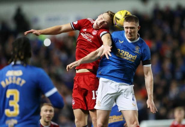 Rangers and Aberdeen met at Ibrox, on October 26, 2021, in Glasgow, Scotland. (Photo by Alan Harvey / SNS Group)