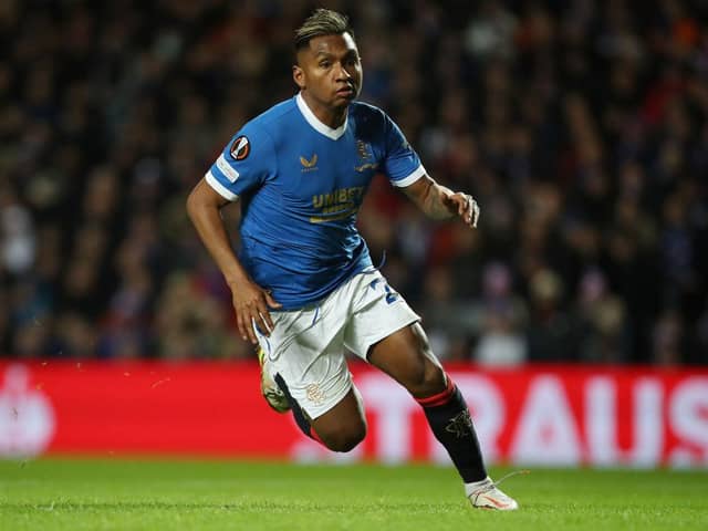 Alfredo Morelos of Rangers. (Photo by Ian MacNicol/Getty Images)