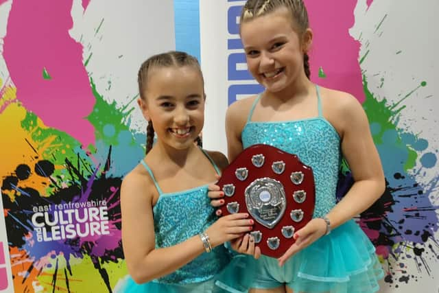 Duet winners Mia Rannachan and Marley McKay