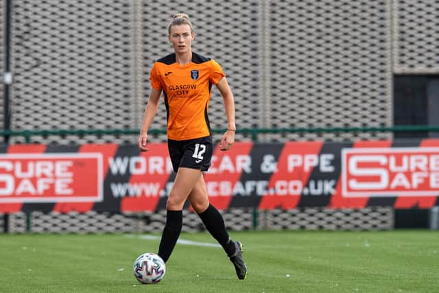 Glasgow City's 20-year-old centre back Jenna Clark has enjoyed a dream year, winning the title in summer, before scoring at Hampden Park on her Scotland debut. Calmness personified, Clark is the classiest defender in the league.