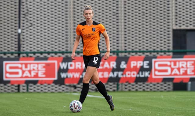 Glasgow City's 20-year-old centre back Jenna Clark has enjoyed a dream year, winning the title in summer, before scoring at Hampden Park on her Scotland debut. Calmness personified, Clark is the classiest defender in the league.