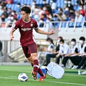 Yuki Kobayashi, pictured in action for Vissel Kobe, has signed for Celtic. (Photo by Kenta Harada/Getty Images)