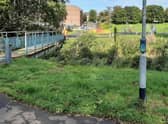 The proposals for the derelict land in Barrhead include re-channelling the Levern Water