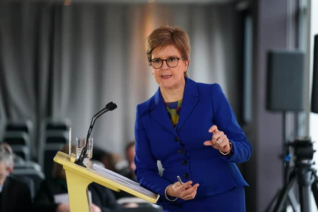 SNP leader and First Minister of Scotland Nicola Sturgeon denies claims she was scaremongering.