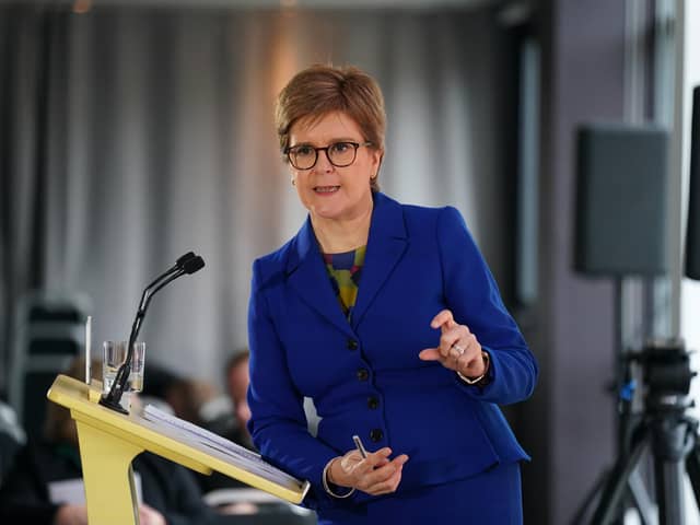 SNP leader and First Minister of Scotland Nicola Sturgeon denies claims she was scaremongering.  