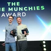 Martin Durning (31) of East Kilbride was presented with a Movie Munchies Award at the inaugural ODEON Extras awards in London last night (Wednesday 30 April).