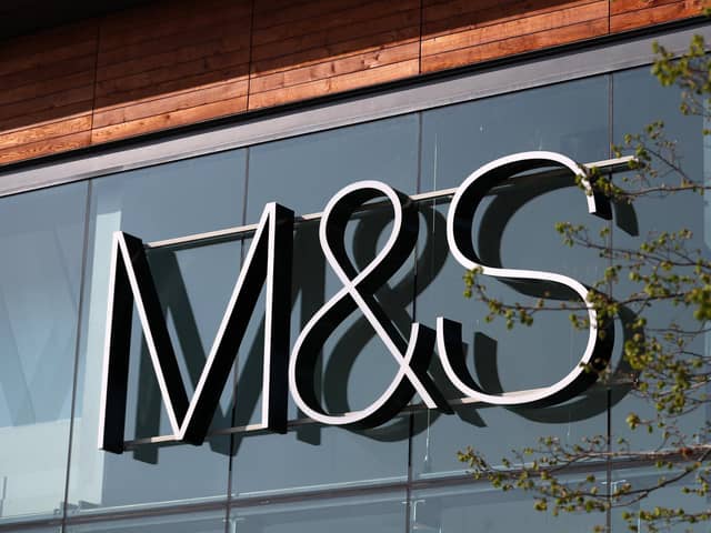 File image of an existing Marks and Spencer store (Photo by Naomi Baker/Getty Images).