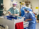 Few people are seriously ill in hospital with Covid now, which has been put down to the success of the vaccine rollout.