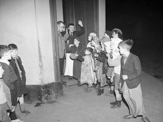 Guising, now more commonly known by its American term trick or treating, was a popular part of tenement life in Halloweens gone by.