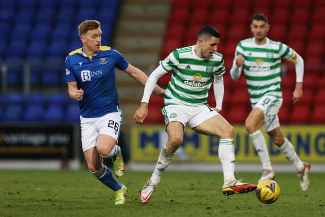 Celtic's Tom Rogic is peerless in the Scottish game when he turns it on, as he did in the 3-1 win away to St Johnstone.  (Photo by Craig Williamson / SNS Group)