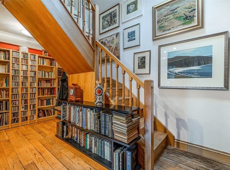 Plenty of space for book lovers.