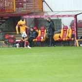 Devante Cole produced a man of the match display for Motherwell in Saturday's win over Kilmarnock (Pic by Ian McFadyen)