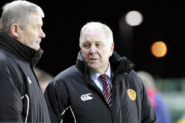 Ex-Scotland and Motherwell gaffer Craig Brown (Pic by Gary Hutchison)