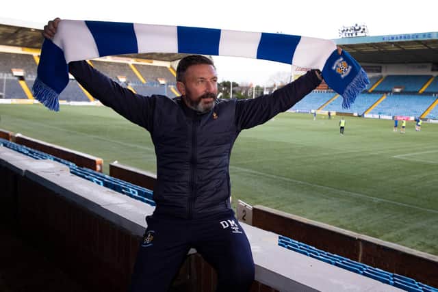 Derek McInnes has taken over at Kilmarnock after the departure of Tommy Wright.