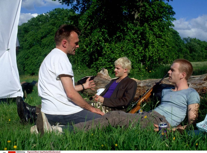 Though set in Edinburgh, the vast majority of Trainspotting was filmed in Glasgow. Examples include the famous five-a-side football match, which was shot at the Firrhill Health Complex, off Maryhill Road, and the infamous dog shooting scene (pictured) was filmed at Rouken Glen Park.