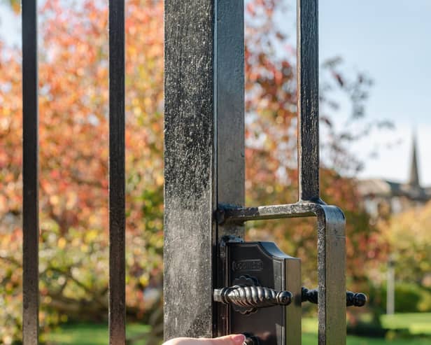 Children and families can join in the Easter Egg Hunt in the gorgeous Blythswood Square Gardens.
