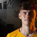 O'Connor has joined 'Well after leaving Leicester (Pic courtesy of Motherwell FC)