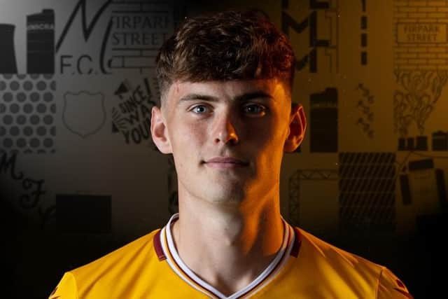 O'Connor has joined 'Well after leaving Leicester (Pic courtesy of Motherwell FC)