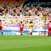 Liam Kelly saves penalty against St Mirren