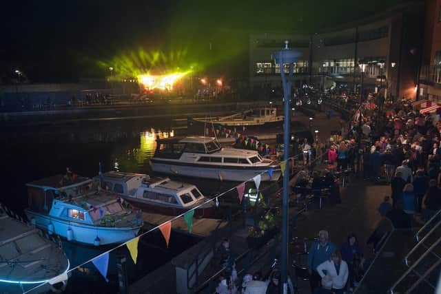 Crowds turn out for a previous Kirkintilloch Canal Festival. Pic: Roberto Cavieres.