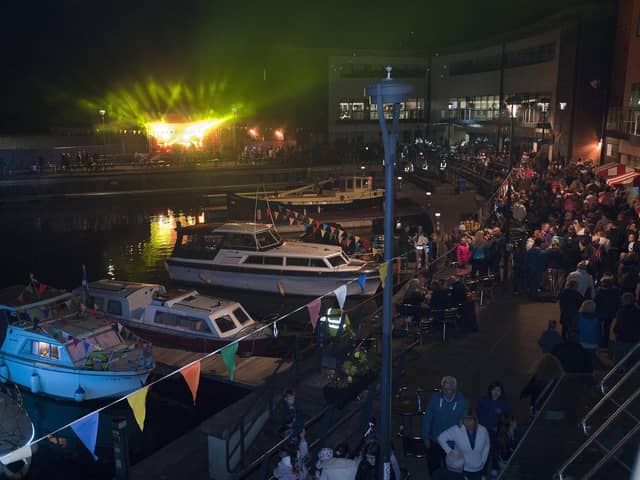 Crowds turn out for a previous Kirkintilloch Canal Festival. Pic: Roberto Cavieres.