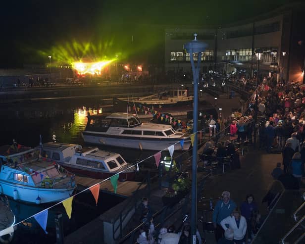 Crowds turn out for a previous Kirkintilloch Canal Festival. Pic: Roberto Cavieres.