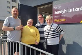 John Penman, Rosie Packer, Ryan Taylor and Jackie McLauchlan