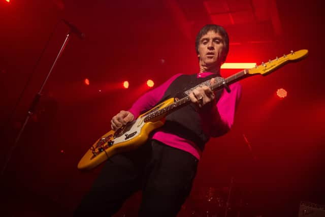 Johnny Marr on stage at the Roadmender, Northampton, on Thursday, July 20, 2023. Photo by David Jackson.