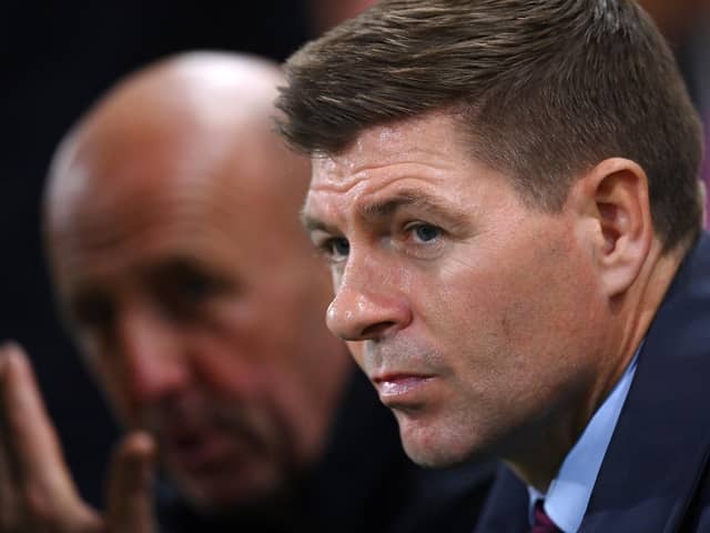 Former Rangers boss Steven Gerrard was sacked by Aston Villa after starting the season with just two wins in 11 matches. (Photo by Justin Setterfield/Getty Images)