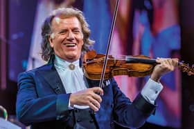 World-renowned Dutch violinist Andre Rieu