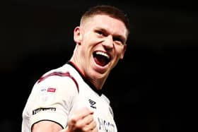 He scored seven goals for Derby County last season