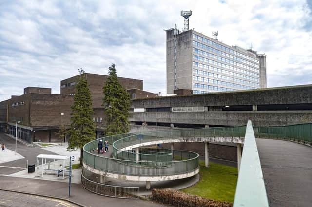 A spiral ramp leading to the town centre. Picture: John Devlin